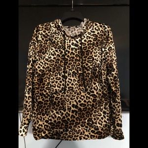 Cheetah Print Hoodie